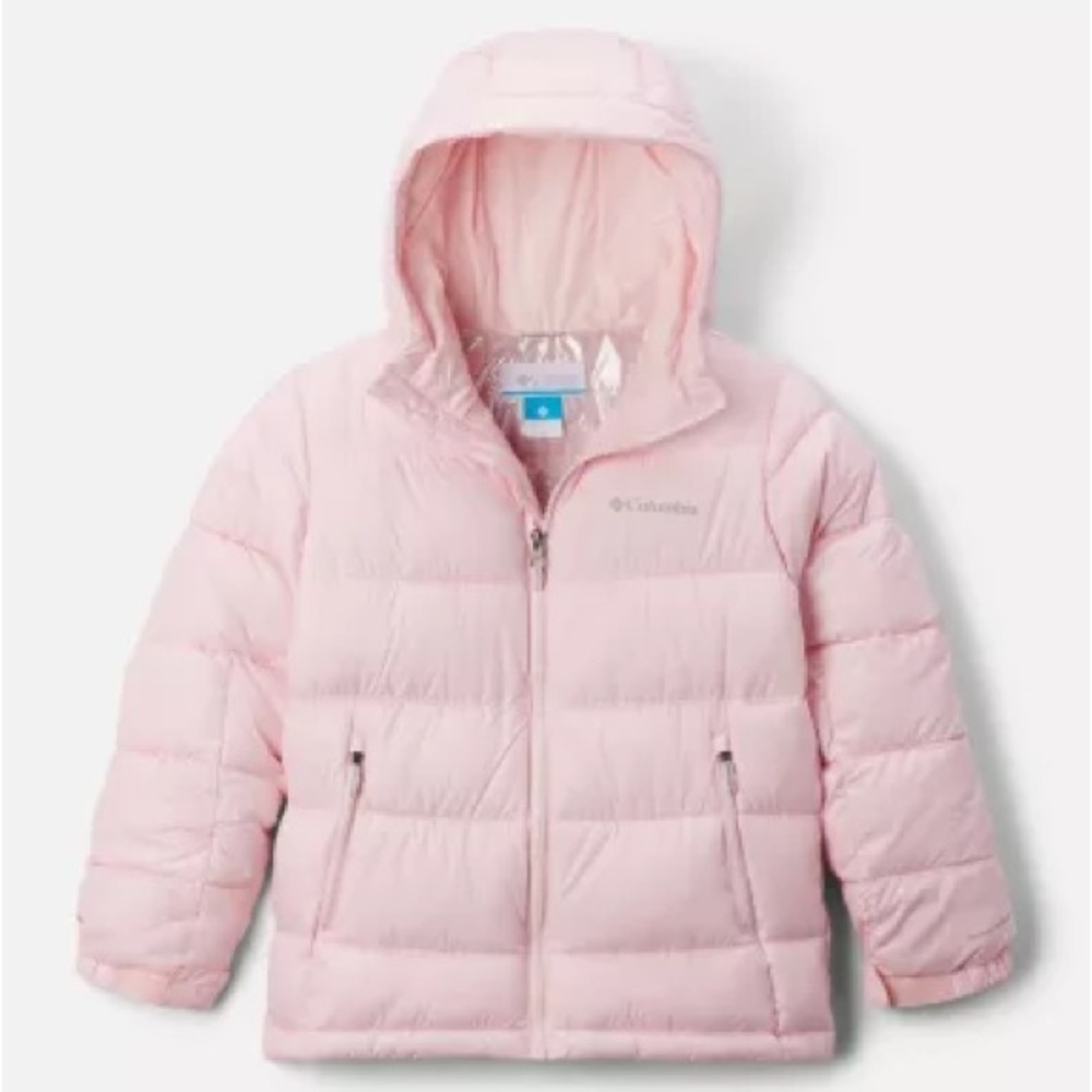 Columbia Pink Puffer Jacket